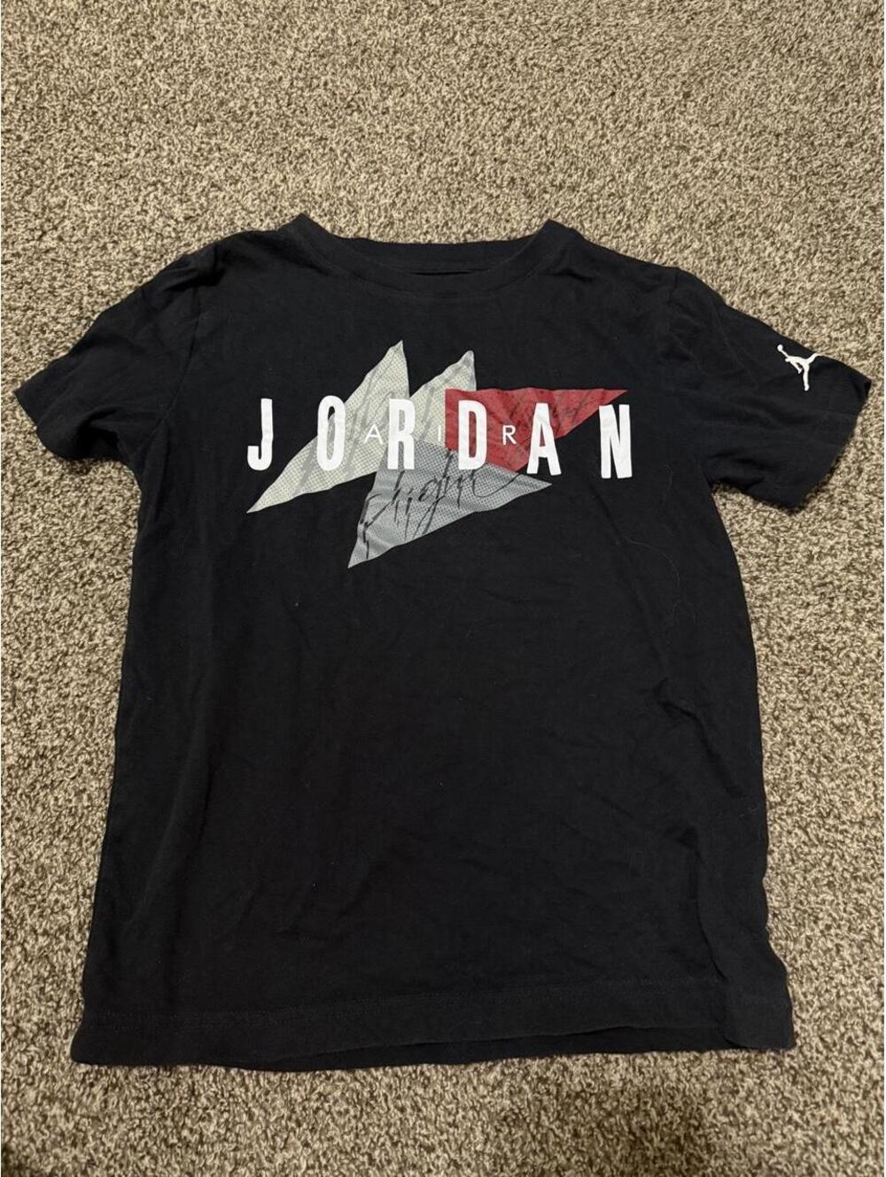 Jordan Kid's Black Tshirt